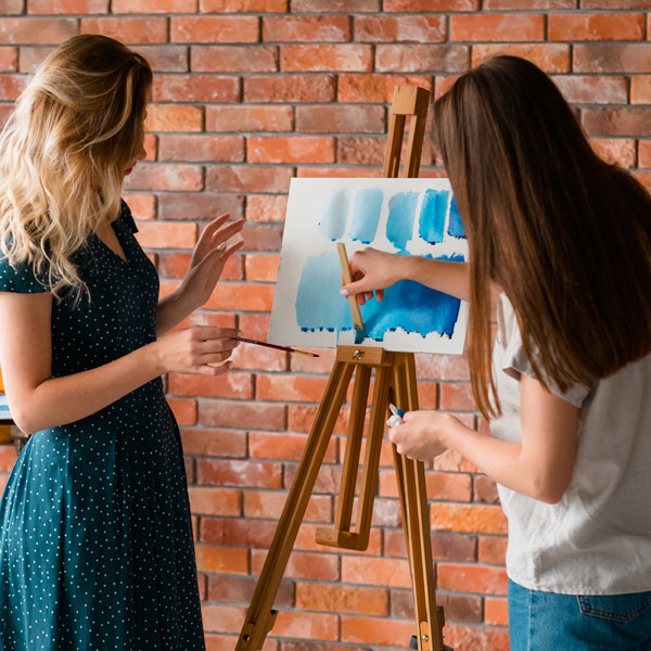 Techniques de peinture et techniques de dessin